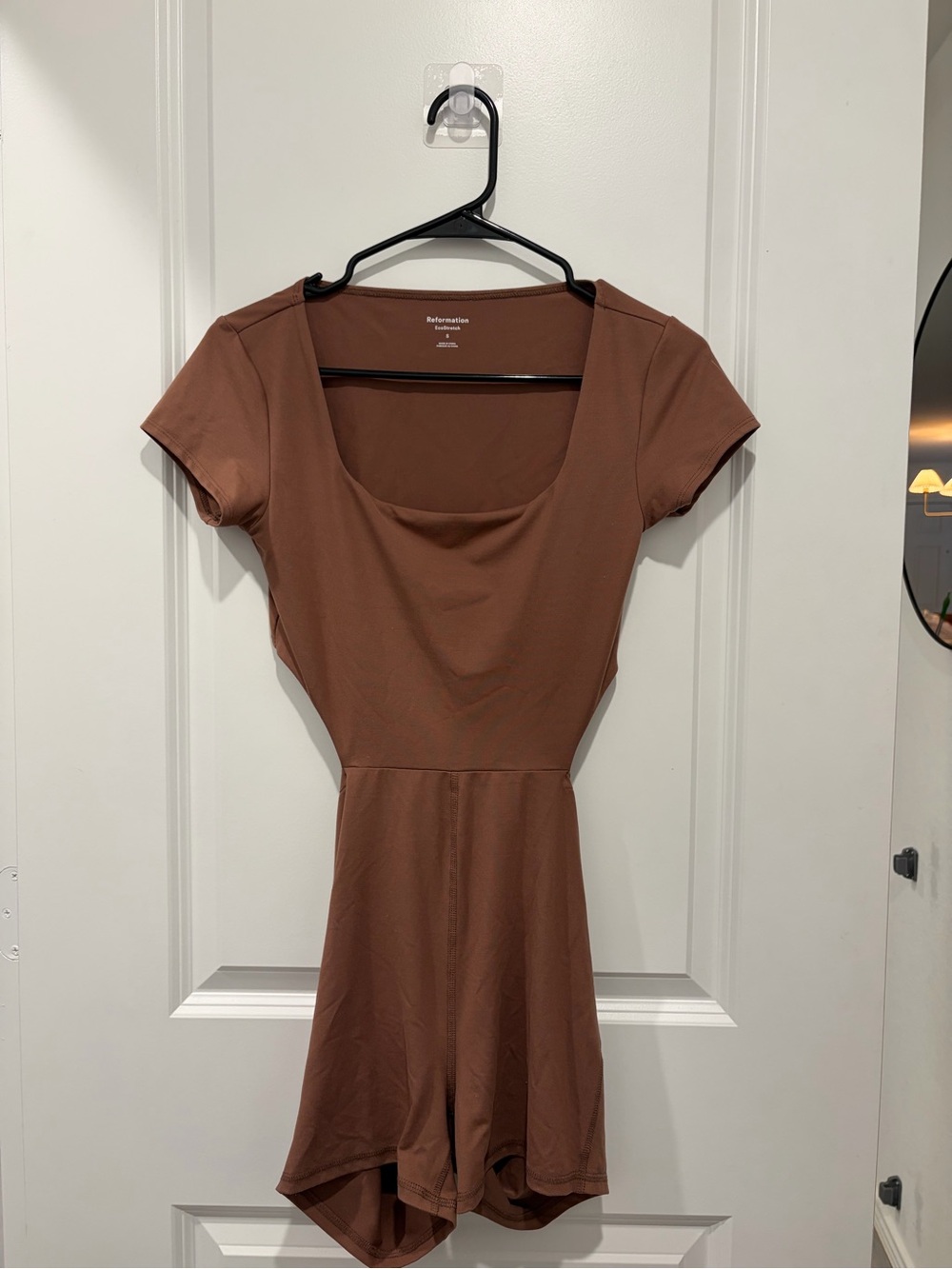 Reformation Women’s Ecostrech short bodysuit